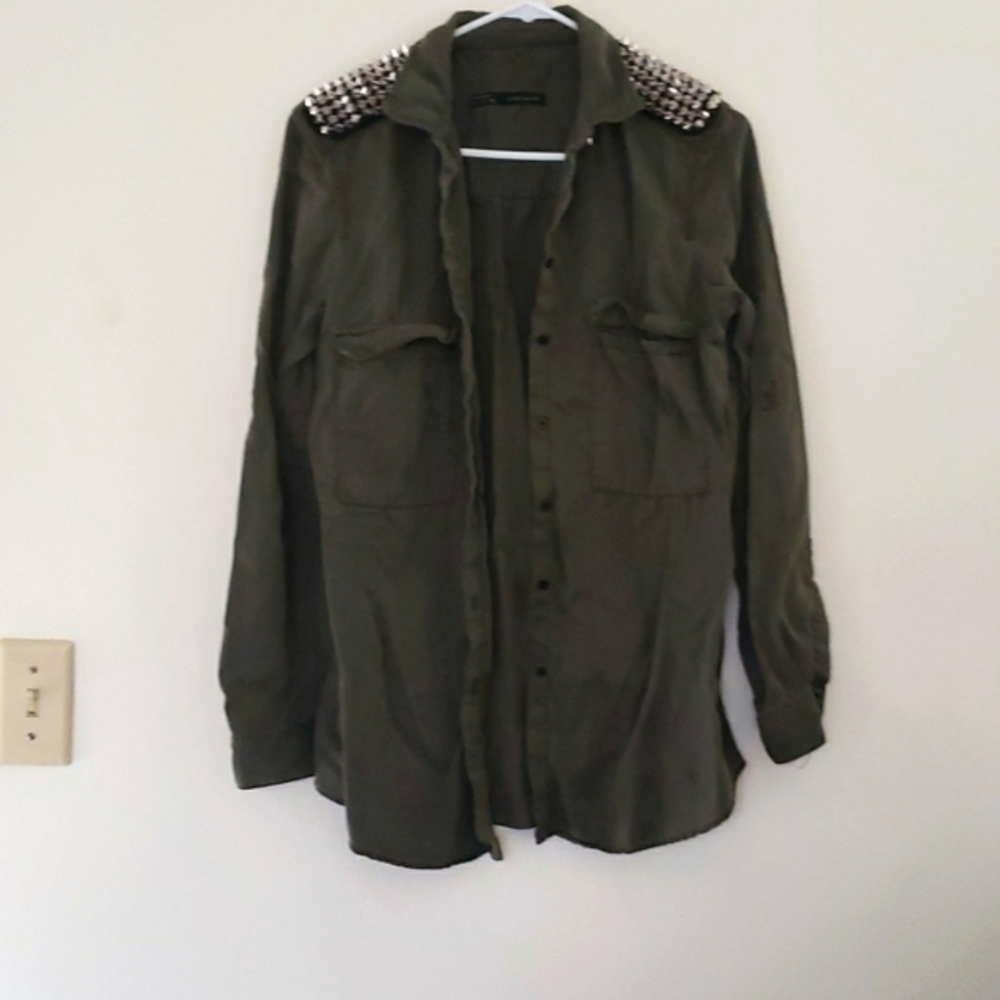 Small Zara Long Sleeve‎ Shirt